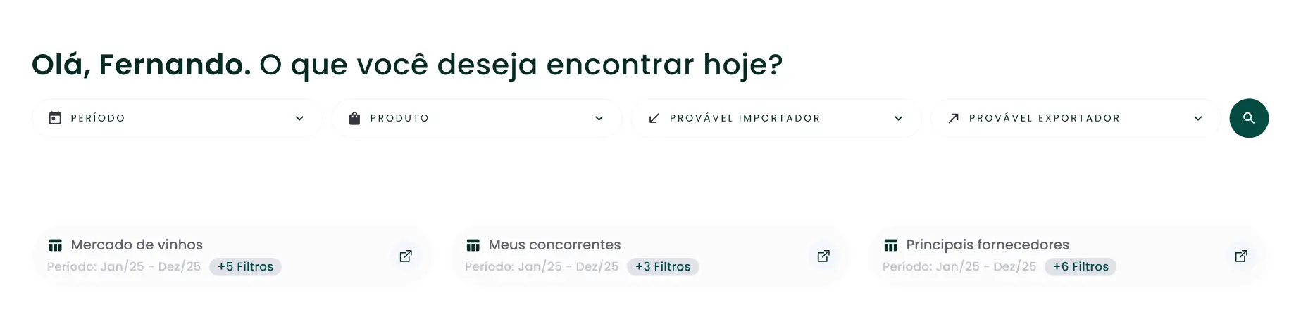 Solução Filtros